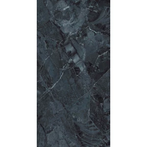 Керамогранит Belleza Covelano Teal High Glossy глянцевый черный 120х60 см