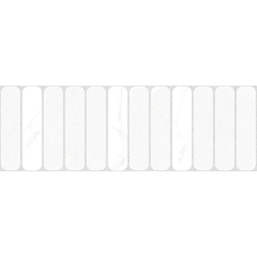 Плитка настенная ALMA Ceramica Amarant матовая белая TWU3090AMT37R 90х30 см