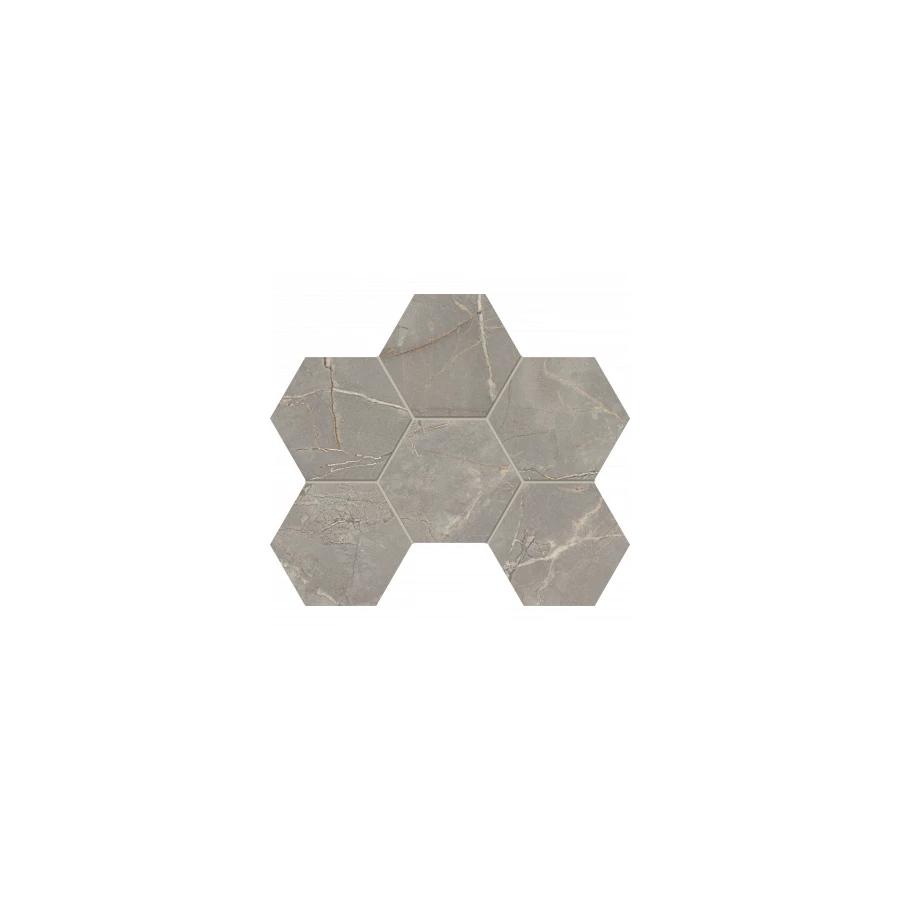 Мозаика Estima Bernini BR03 Hexagon полированная 67343 28,5х25 см