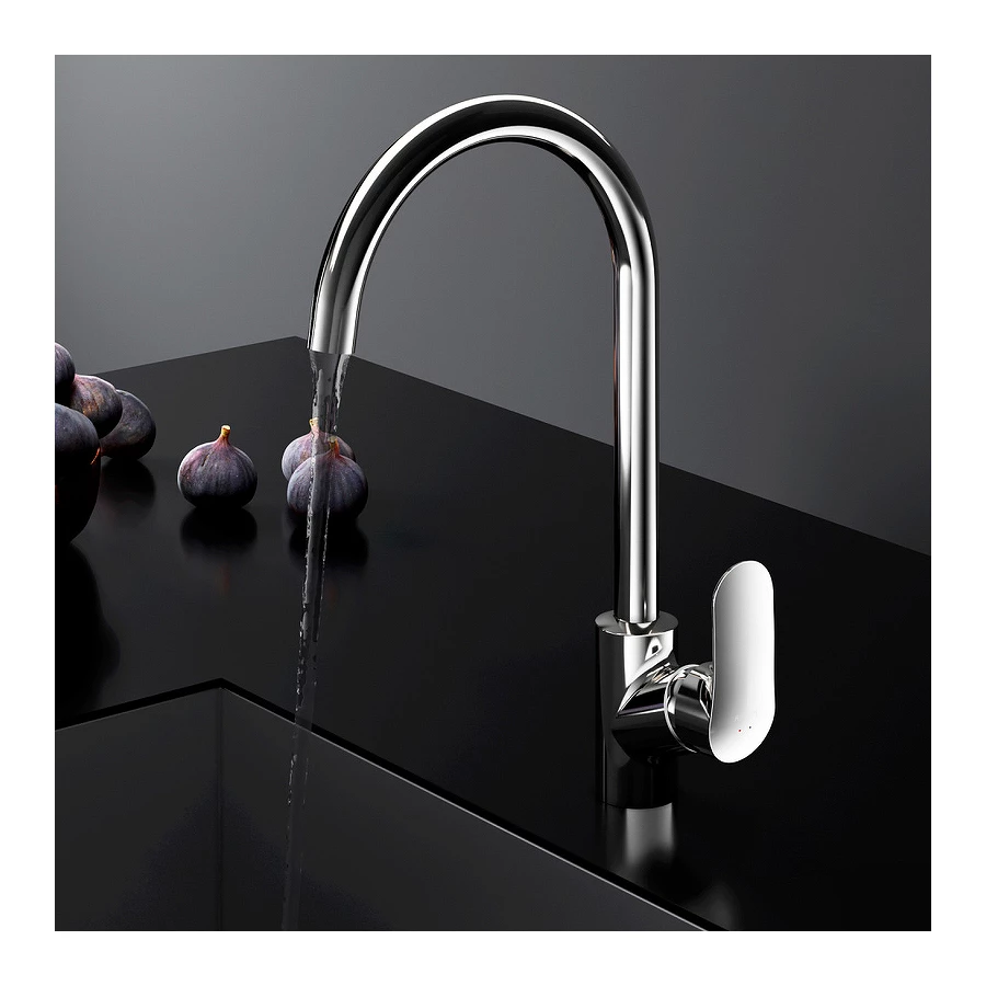 Смеситель для кухни Am Pm Like хром F8007100