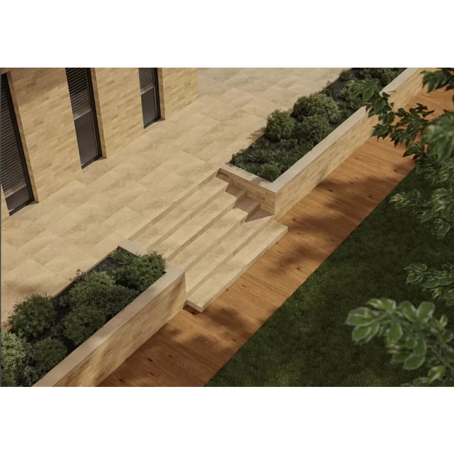 Плитка Paradyz Eremite Sand Klinkier Struktura Mat B1a матовая бежевая 60х30 см