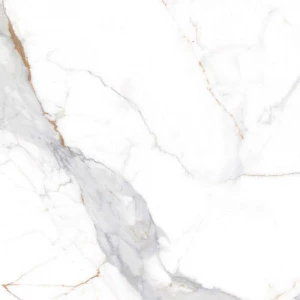 Керамогранит Global Tile Calacatta Imperial_GT Белый полированный GT60606103PR 60х60 см