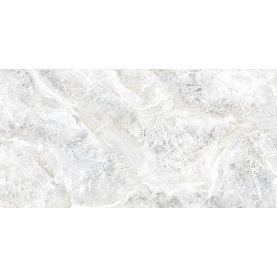 Керамогранит ALMA Ceramica Wave лаппатированный белый 7,5 мм GFA114WAV00L 114х57 см