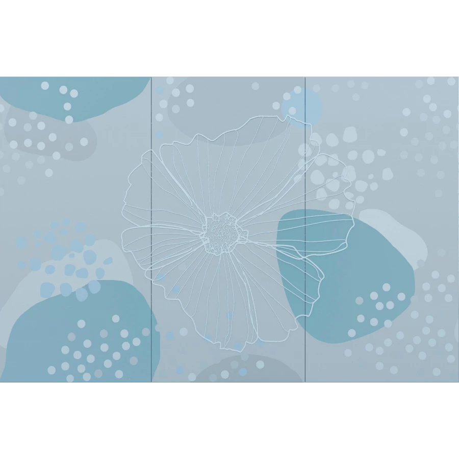 Панно Creto Pastel Montage 30х60 см (компл. из 3 штук) 