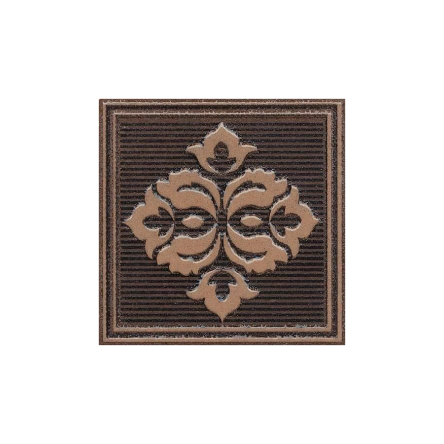 Керамогранит Kerama Marazzi Версаль Вставка матовая коричневая AD/B400/SG929720R 7x7 см