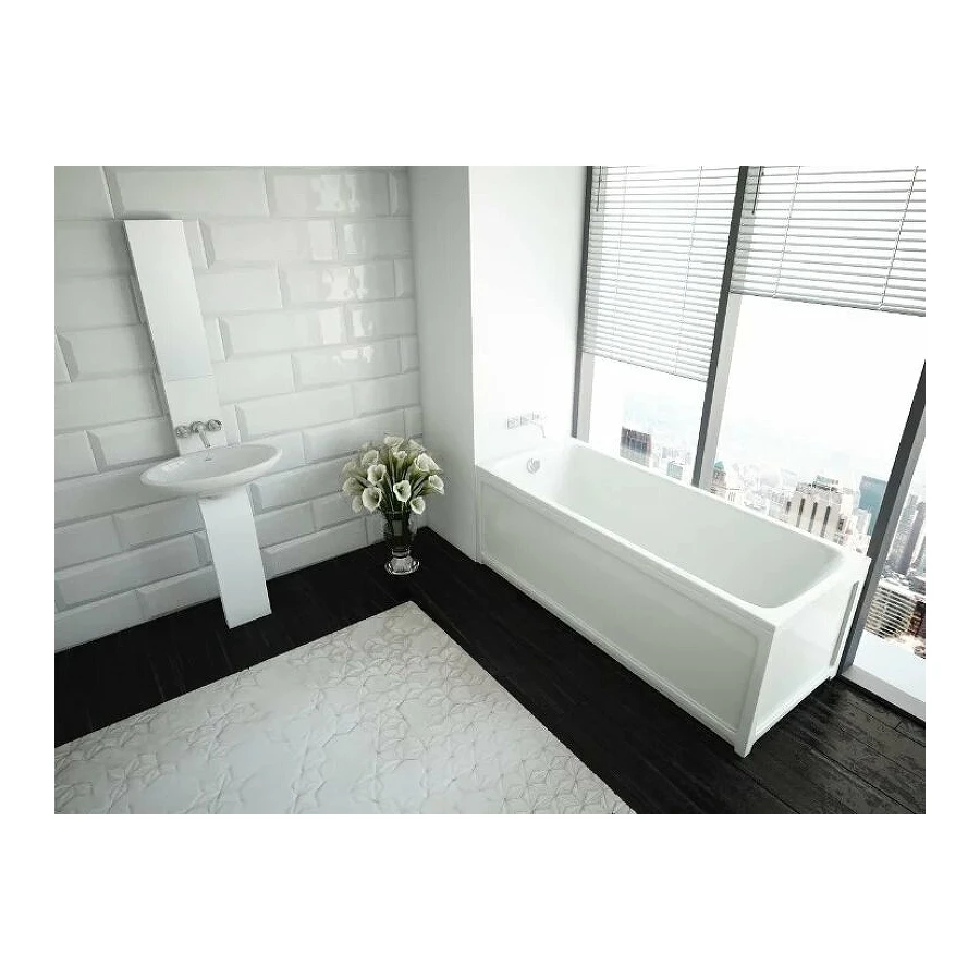 Ванна акриловая Aquatek Мия без гидромассажа MIY130-0000001 130х70 см