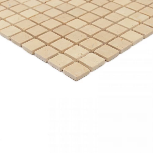 Мозаика Bonaparte Каменная мозаика Sorento-15 slim Matt 15х15 матовая бежевая 30,5х30,5 см