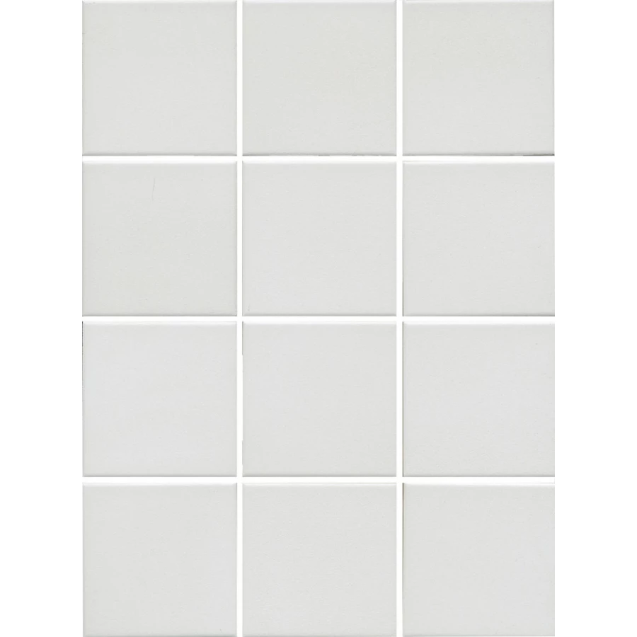 Керамогранит Kerama Marazzi Агуста белый натуральный из 12 частей 1332 9,8х9,8 см