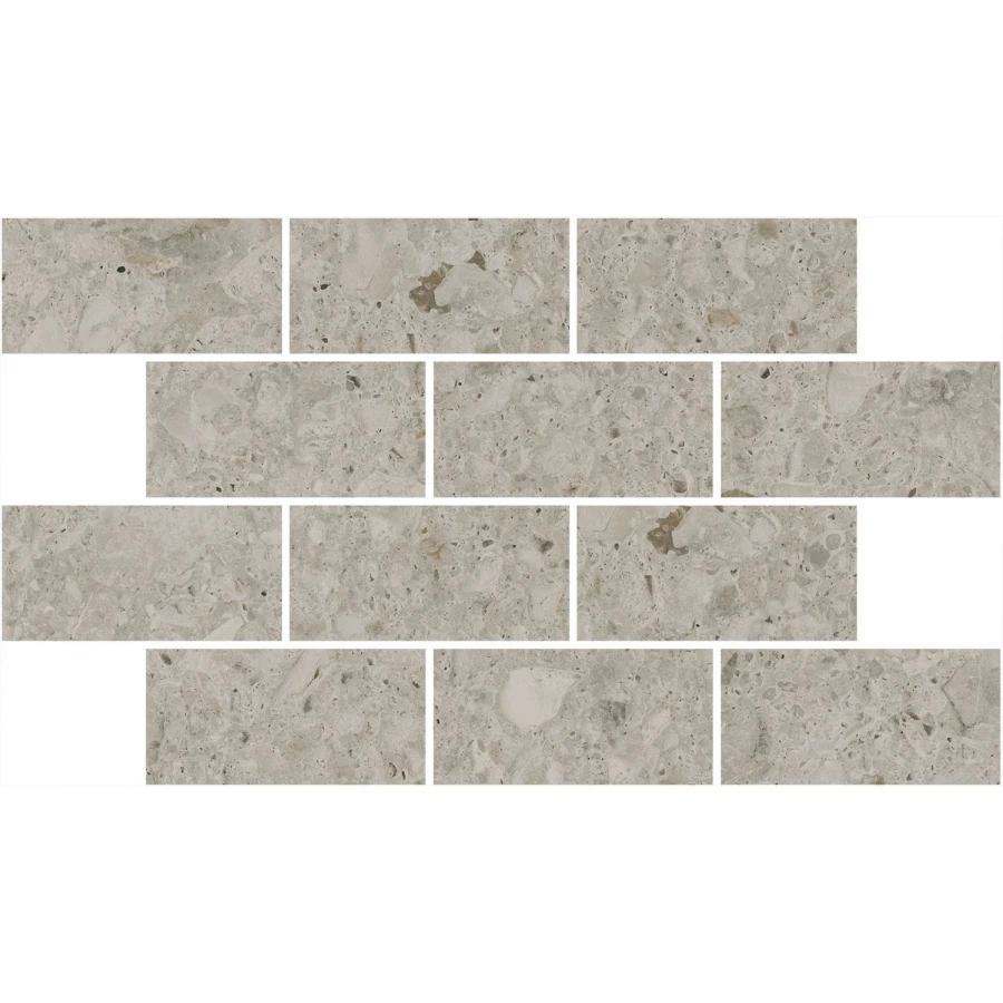 Декор Kerama Marazzi Чеппо ди Гре мозаичный обрезной матовый бежевый светлый DD605920/MM 34,6x20 см