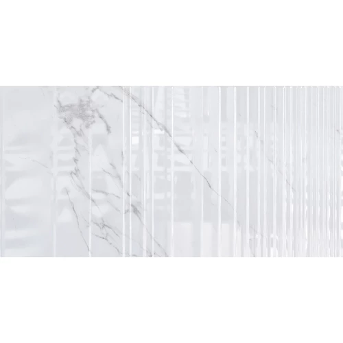 Плитка настенная Axima Орлеан белая рельеф 30х60 см