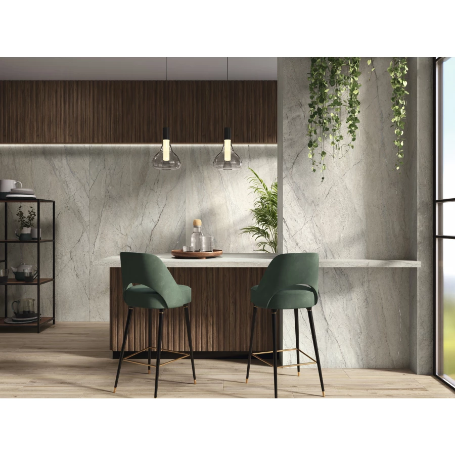 Керамогранит Ape Ceramica Mare Di Sabbia Greige Matt Rect матовый серый A039519 280х120 см