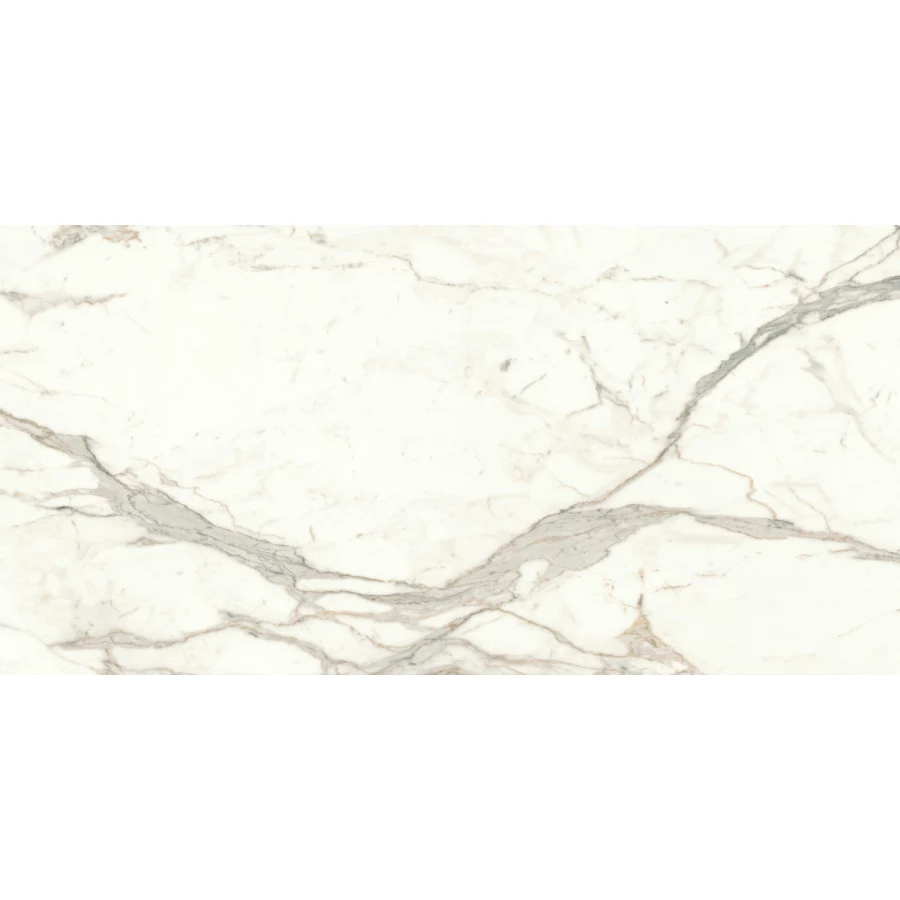 Керамогранит Atlas Concorde Marvel Shine Calacatta Prestigio неглазурованный натуральный 120х60 см