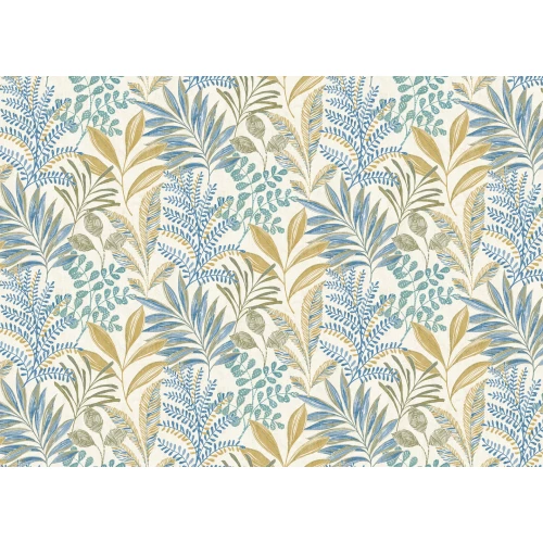 Обои винил на флизелине Grandeco Maison Синий Коричневый MN 3107 10,05х0,53 м