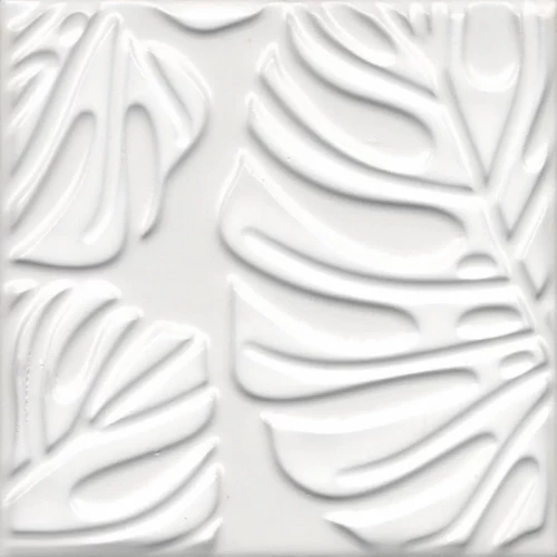 Плитка настенная Kerama Marazzi Агдаль 2 Декор структура матовый белый KMD2SFC001BN 15x15 см