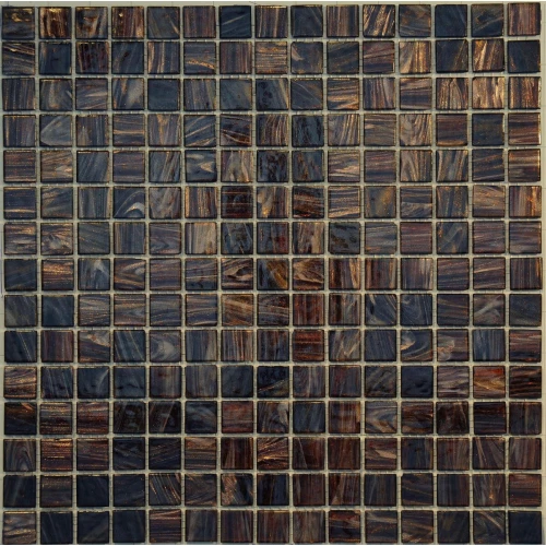 Стеклянная мозаика JNJ Mosaic Gold Link с авантюрином сетка 2x2 глянцевая GC44 32,7х32,7 см