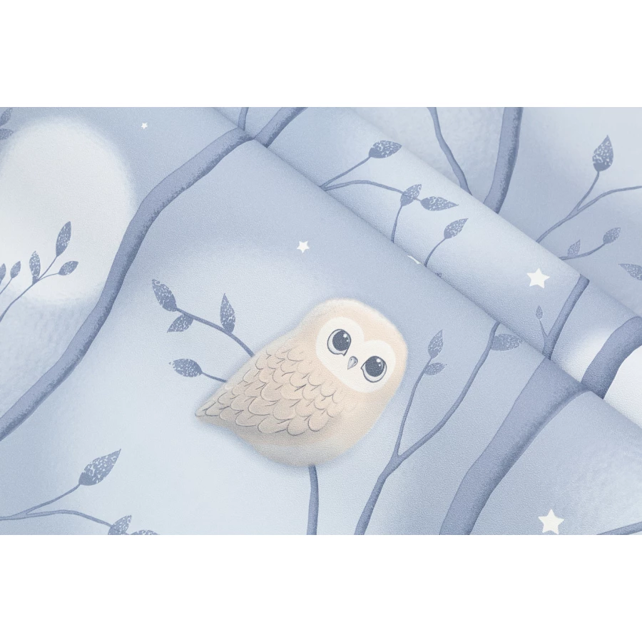 Обои флизелиновые Palitra Home Dream HomeColor синие HC72161-46 1,06х10,05 м