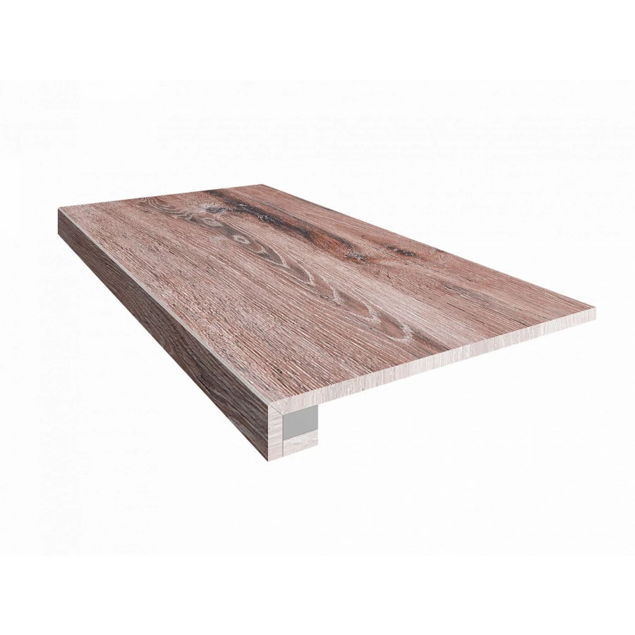 Комплект Estima Brigantina Ступень BG03 33x120 неполированная прямоугольная бортик без насечек Подступенок 14,5x120 32753