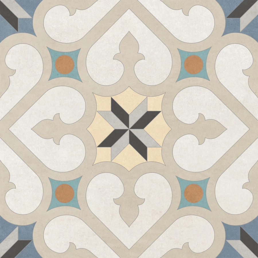 Керамогранит New Trend Design Art Damask матовый многоцветный GP2020DGA11 20х20 см