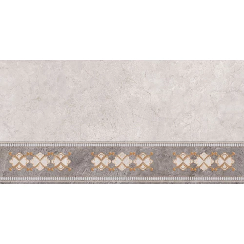 Плитка настенная Тянь Шань Ирида Декор светло-серый 1,44 м2 TP3688H 60х30 см