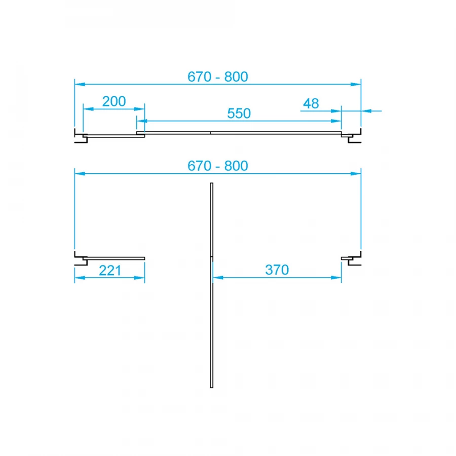 Душевая дверь RGW PA-02 41080207-51 700 шиншилла