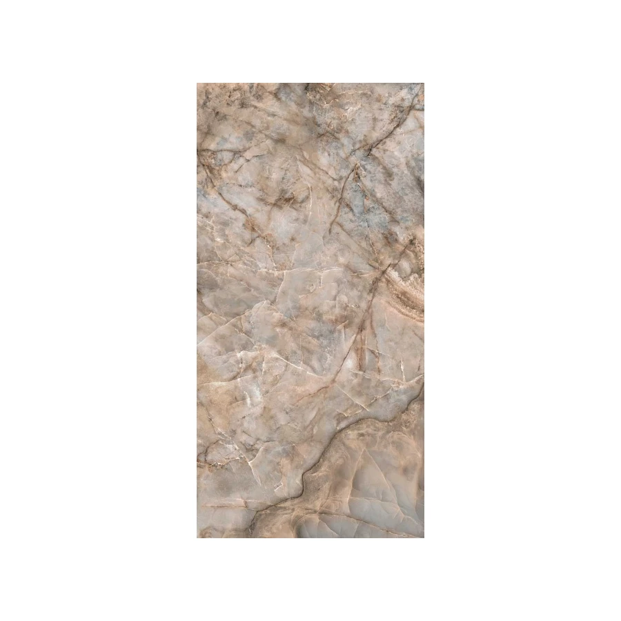 Керамогранит Kerama Marazzi Ониче серый обрезной лаппатированный 119,5х238,5 см