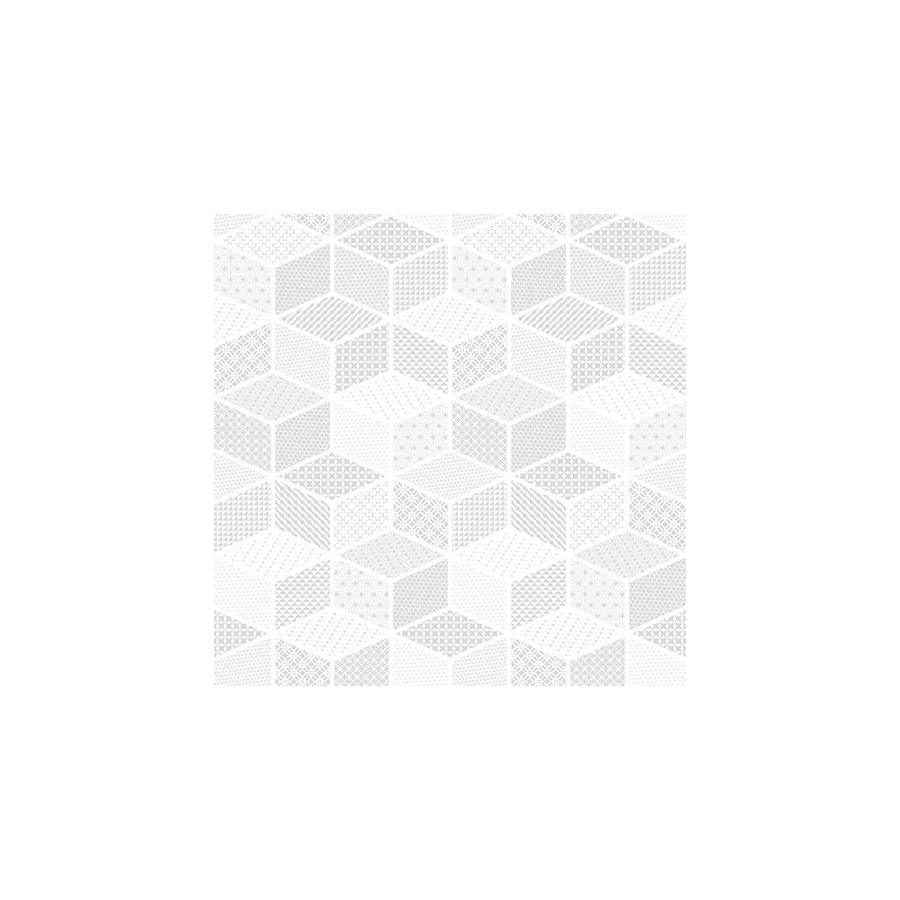 Керамогранит Керамин Тренд 7П матовый белый 2,08 м2 40х40 см