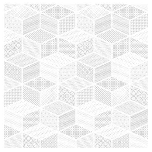 Керамогранит Керамин Тренд 7П матовый белый 2,08 м2 40х40 см