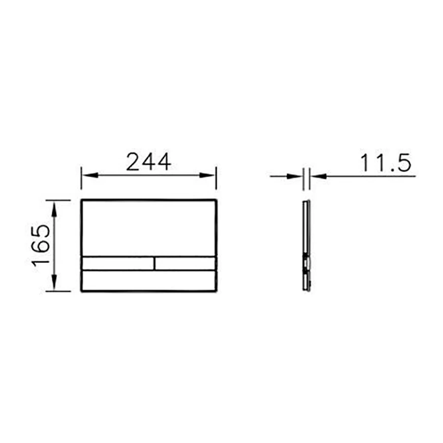 Кнопка смыва VitrA Select 740-1121