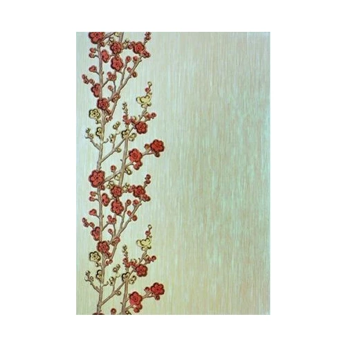 Декор Керамин Сакура 3дн цветы бежевый 27,5х40