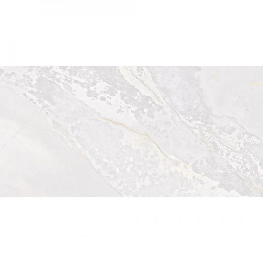 Керамогранит Fanal Planet White N Metal Soft глянцевый белый SLARGC435999 120х60 см