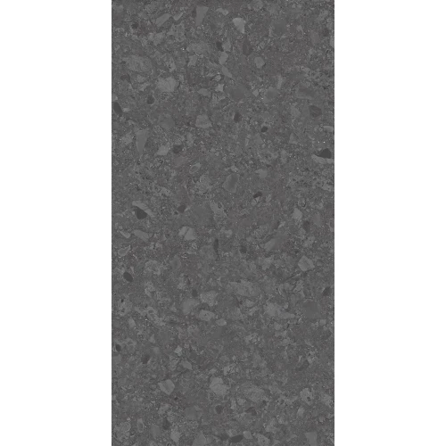 Керамогранит Eurotile Ceramica Stone Dark Grey матовый темно-серый 469 ITO3GY 120х60 см