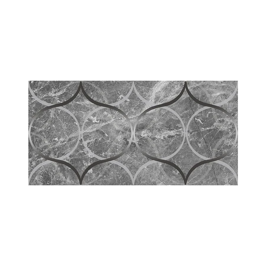 Декор Laparet Crystal Resonanse серый 30х60