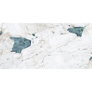 Керамогранит Crackstone Aqua лаппатированный шайн бирюзовый 120х60 см