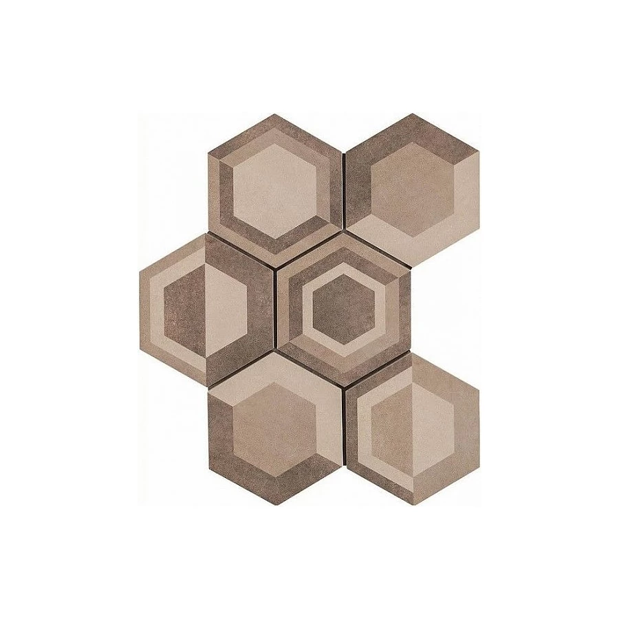 Декор Ragno Marazzi Rewind Decoro Geometrico Corda бежевый 21х18,2 см