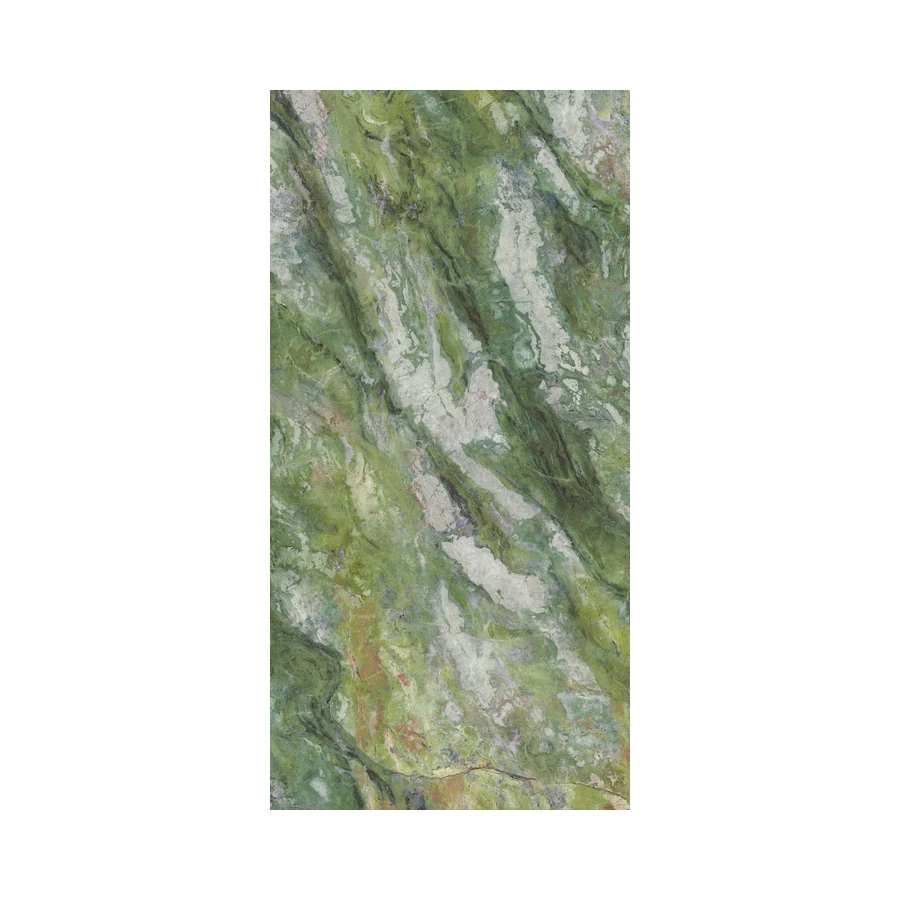 Керамогранит Ariostea Ultra Marmi Brilliant Green Lucidato Shiny 6 мм глянцевый зеленый UM6L300635 300х150 см