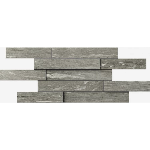 Декор Italon Скайфолл Гриджио Брик / Skyfall Grigio Brick серый 620110000105 78х28 см
