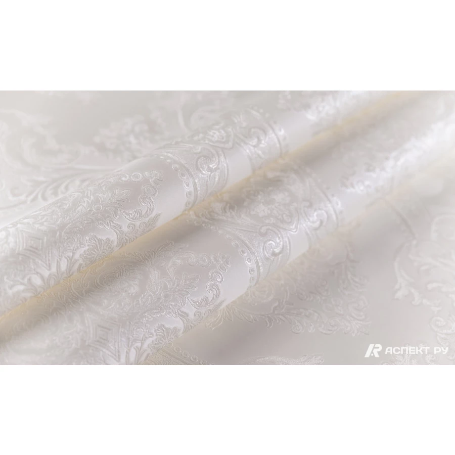 Обои флизелиновые Аспект Амина белые 70622-11 1,06х10,05 м