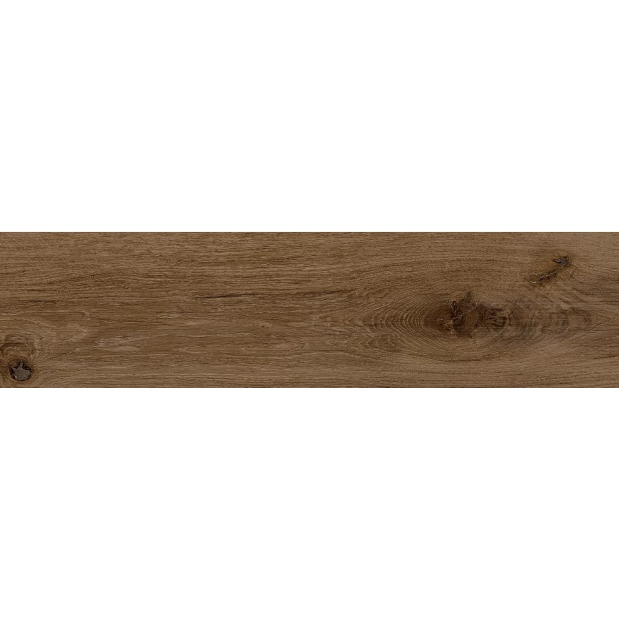 Керамогранит Eurotile Ceramica Wood GP Brown матовый коричневый 59,4х14,7 см