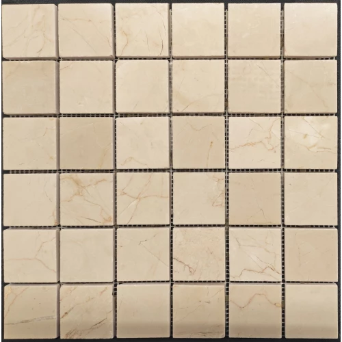 Мозаика Colori Viva Natural Mix Royal Boticino Marble Polished 5x5 CV20148 30.5x30.5 см