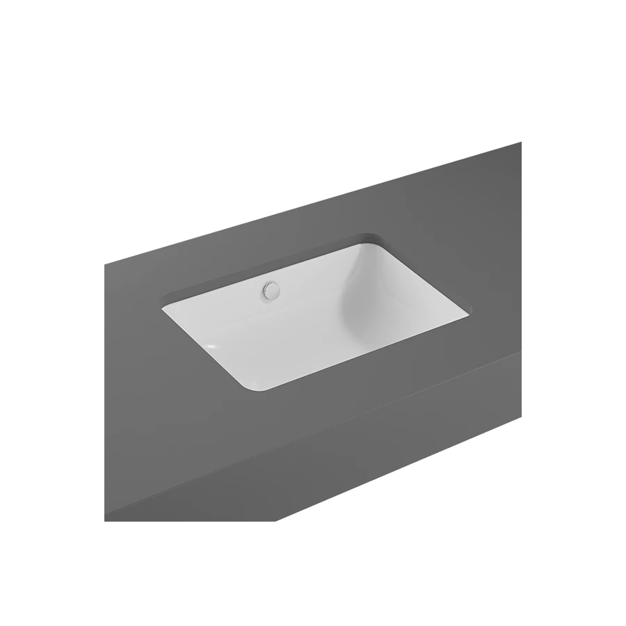 Раковина встраиваемая Vitra S20 снизу цвет белый 7475B003-0618 48 см