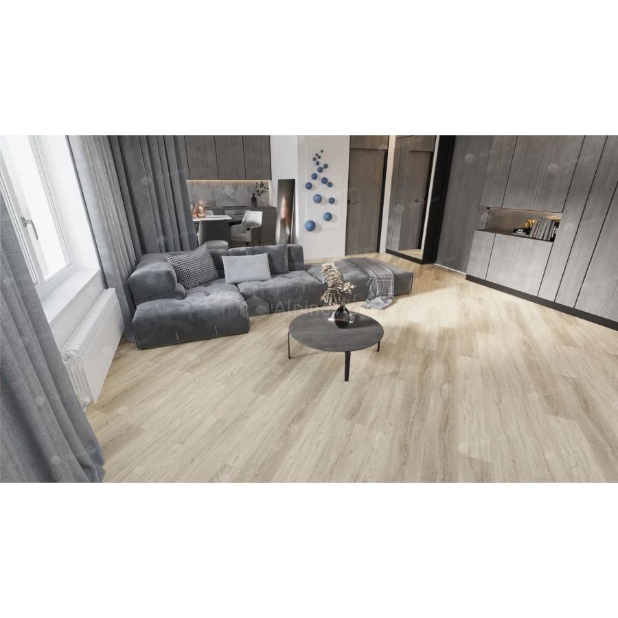 Каменный SPC ламинат Alpine Floor Intense синхронное тиснение Редвуд ECO 9-11 43 класс 6 мм 2.23 кв.м 122х18.3 см