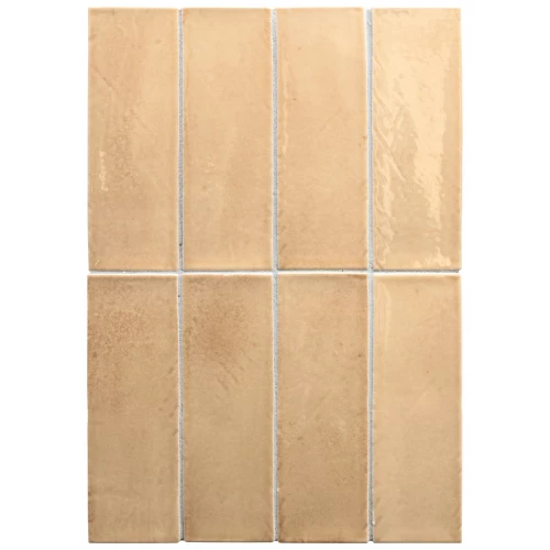 Керамогранит Equipe Miyako Golden Ochre gloss глянцевый желтый 32326 15x5 см