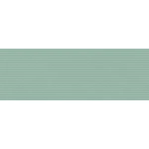 Плитка настенная Rondine Brio Shangai Menta Ret матовая зеленая J93877 100х33,3 см