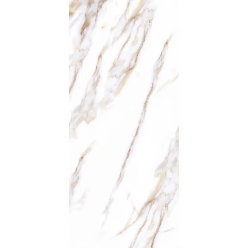 Керамогранит Meili Ceramic Calacatta Gold Glossy глянцевый золотой FS7155P 270х120 см