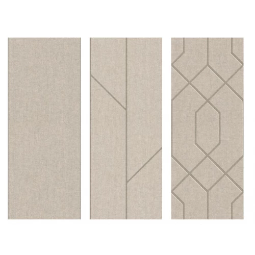 Плитка настенная Porcelanosa Таилор Боне Десо / Tailor Bone Deco матовая серая 100337346 150х59,6 см