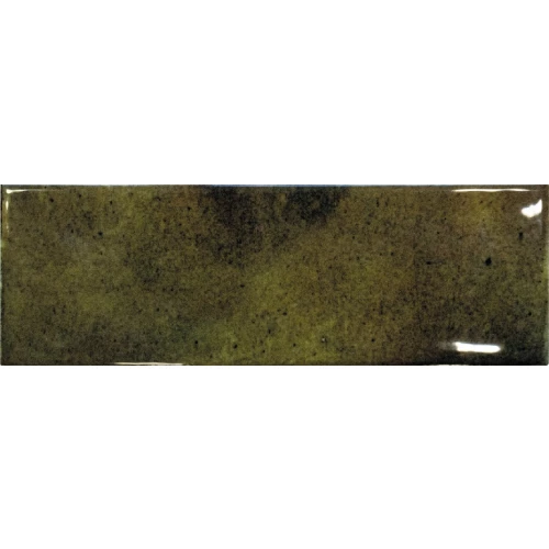 Плитка настенная Decocer Jazz Olive глянцевая оливковая 22,5х7,5 см
