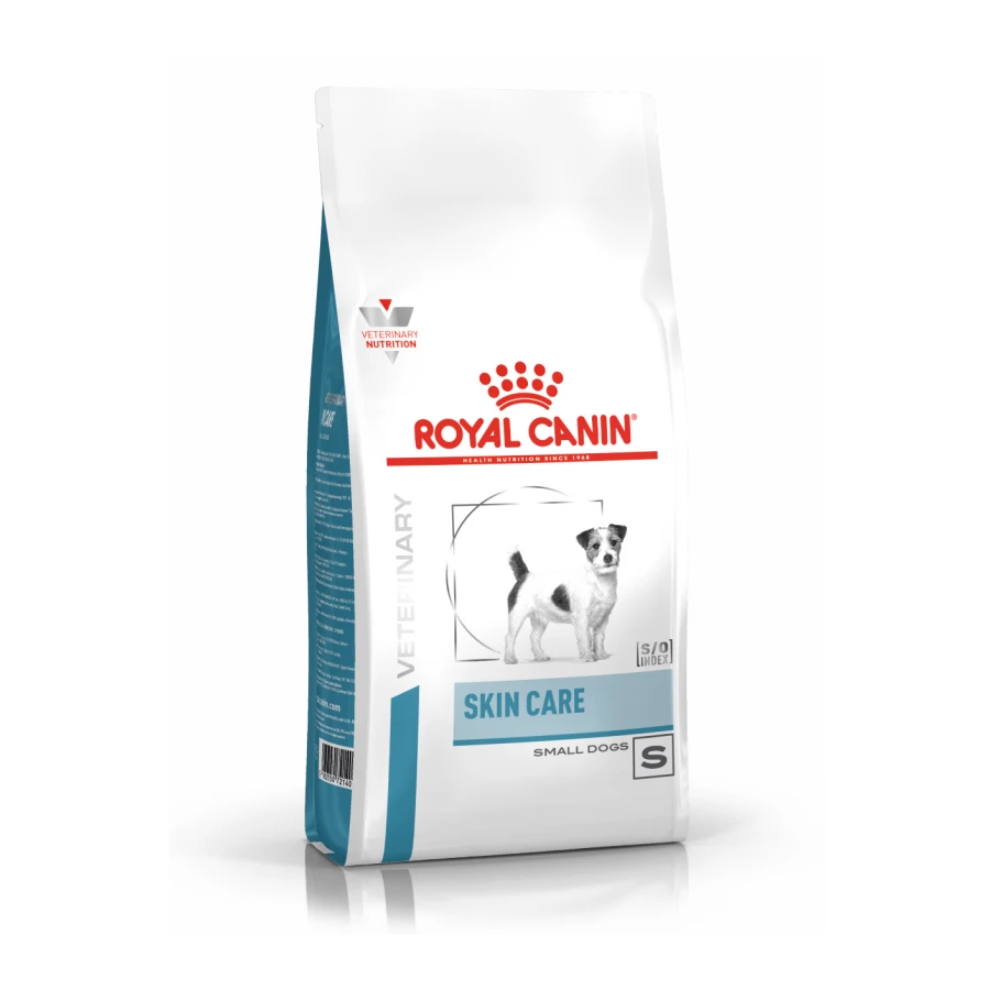Корм Royal Canin skin care small dogs ветеринарная диета для взрослых собак мелких пород при дерматозе и выпадении шерсти 2 кг