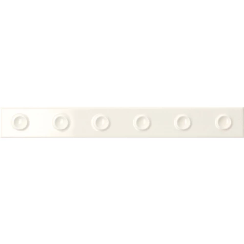 Плитка настенная Mutina Пунто Довн Глоссй Блансо / Punto Down Glossy Blanco глянцевая белая BOPDLG01 31,5х21,1 см