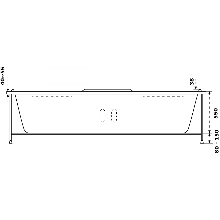 Ванна акриловая Azario Азура угловая АЗВ0001 150х150 см