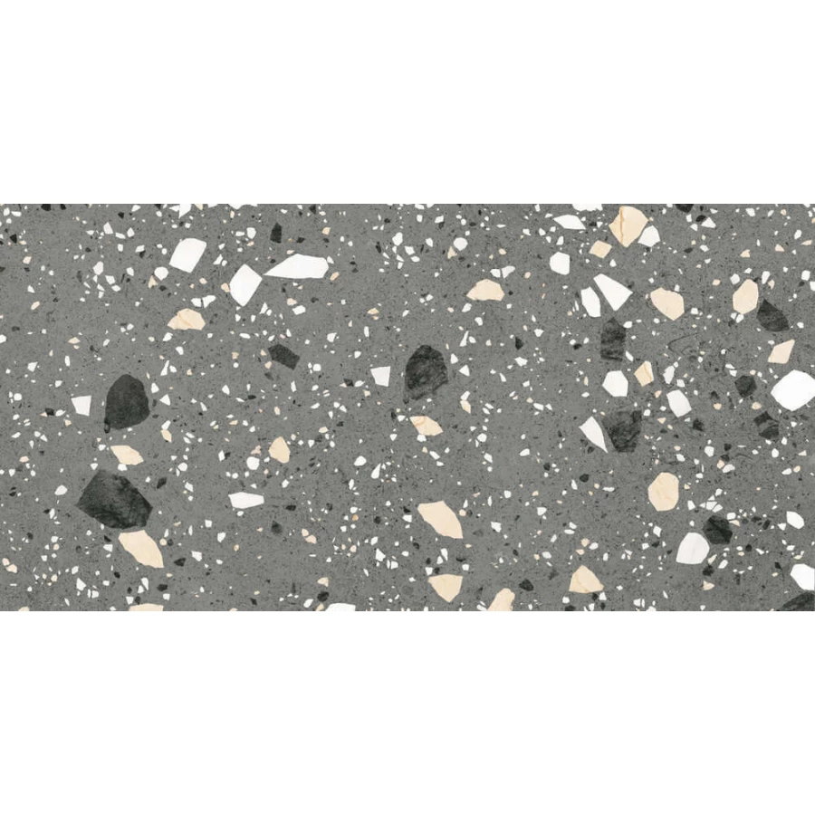 Керамогранит Idalgo Граните Герда Натура Дарк легкое лаппатирование ID9063b098LLR 120х60 см